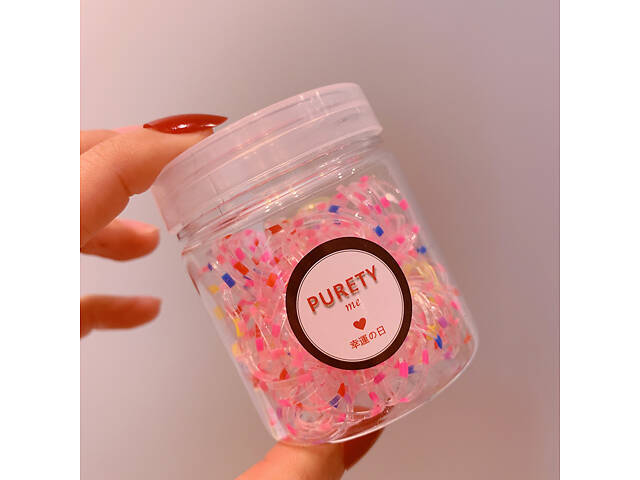 Набор резинок для волос Color 5 11716 300 шт - Фото 1