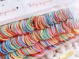 Набір гумок для волосся Color 7 11684 20 шт/уп