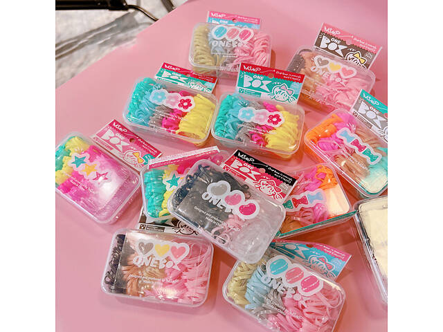 Набор резинок для волос Звездочки 11703 120 шт - Фото 2