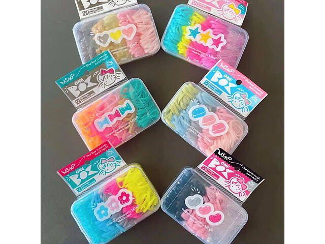 Набор резинок для волос Звездочки 11703 120 шт - Фото 3