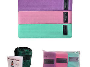 Набір гумок для фітнесу 11022 4 предмети