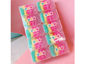 Набор резинок для волос Звездочки 11703 120 шт