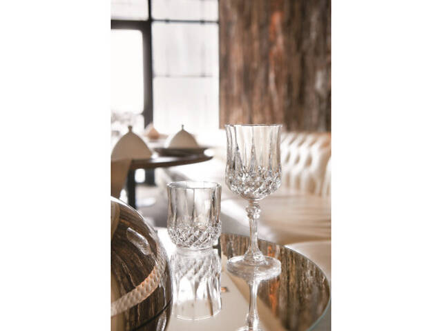 Набор рюмок Cristal d'Arques Paris Longchamp 60 мл на ножці 6 шт (L9754) - Фото 7