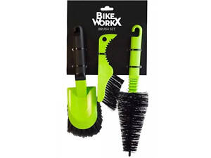 Набор щеток для чистки велосипеда BikeWorkx Brush Set (1106-BRUSHSET)