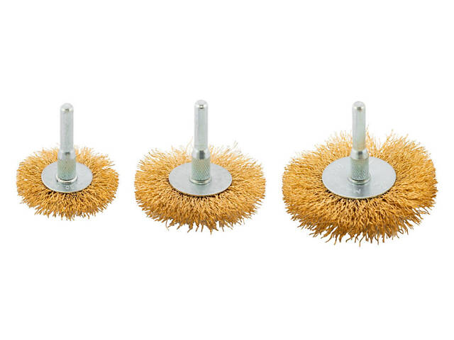 Набір щіток Mastertool — 50 x 63 x 75 мм (3 шт.) - Фото 1