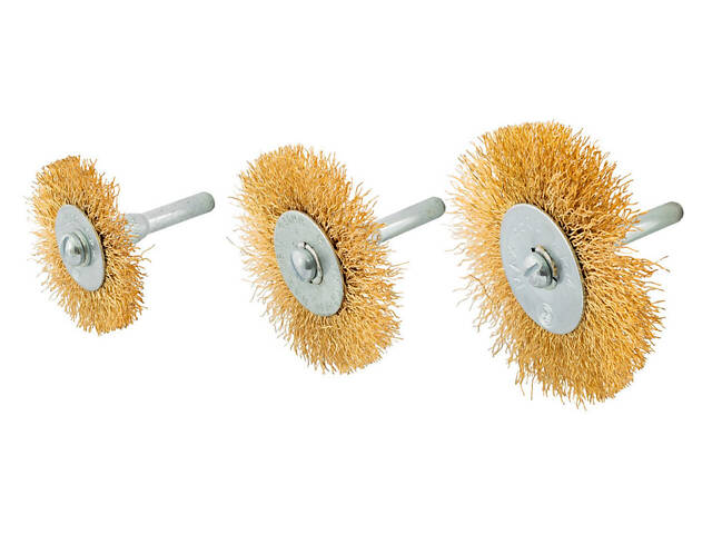 Набір щіток Mastertool — 50 x 63 x 75 мм (3 шт.) - Фото 2