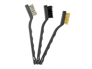 Набор щеток щетка мини 170 мм 3 штуки VOREL-06963