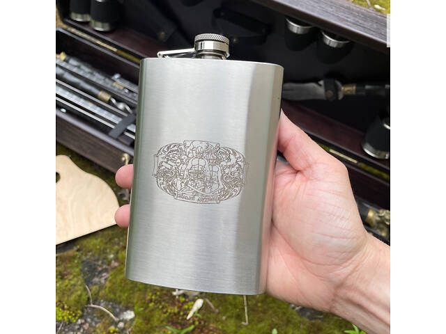 Набір шампурів Козак Gorillas BBQ у дерев'яній коробці. - Фото 6