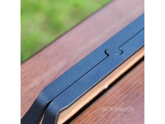 Набор шампуров в деревянной коробке “БАДЬОРИЙ” с гравировкой - Ми з України - Фото 6