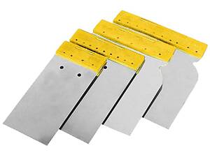 Набір шпателей без ручки (нержавіючих) 50, 80, 100, 120мм SIGMA (8321571)