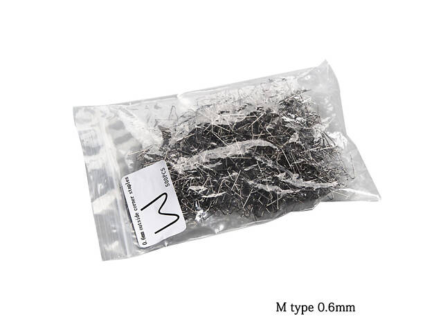 Набір скоб для термічного степлера 500 шт ANENG No1116/1 - Фото 2