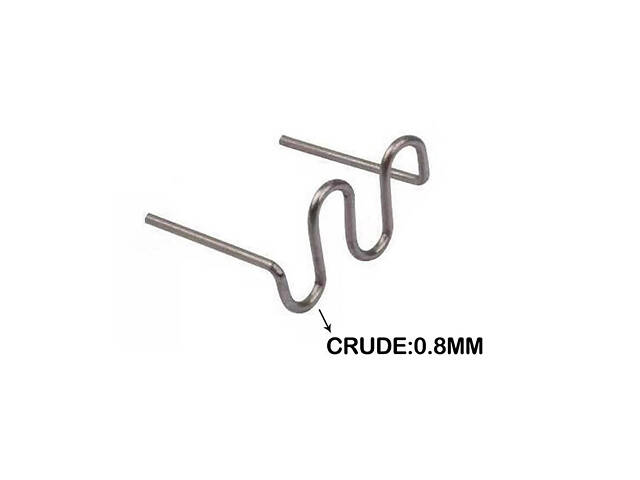 Набор скоб для термического степлера большая волна 0,8мм 500шт ANENG №1116/3 - Фото 2