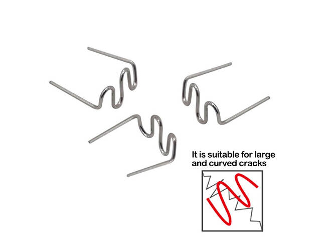 Набор скоб для термического степлера большая волна 0,8мм 500шт ANENG №1116/3 - Фото 5