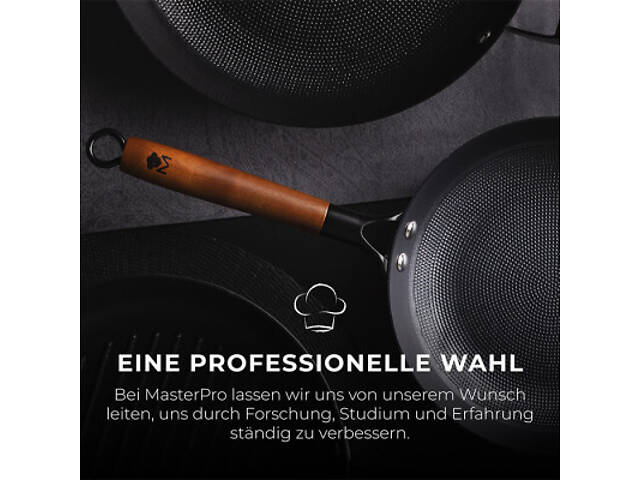 Набор сковородок MasterPro Odin, 20/24 см чавун (BGKIT-0083) - Фото 4