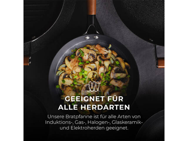 Набор сковородок MasterPro Odin, 20/24 см чавун (BGKIT-0083) - Фото 6