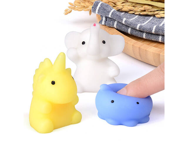 Набір сквіш іграшок Mochi 50 шт антистресові іграшки для дітей та дорослих для зняття напруги - Фото 5