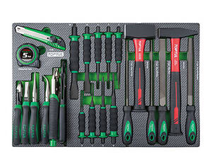 Набор слесарно-столярного инструмента в ложементе 23ед. TOPTUL GED2332