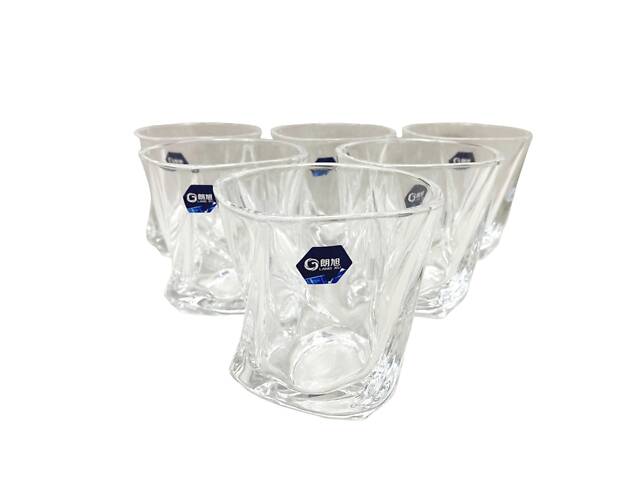 Набор стаканов 6 шт 310 мл Yujing Glassware 4009-1 - Фото 1