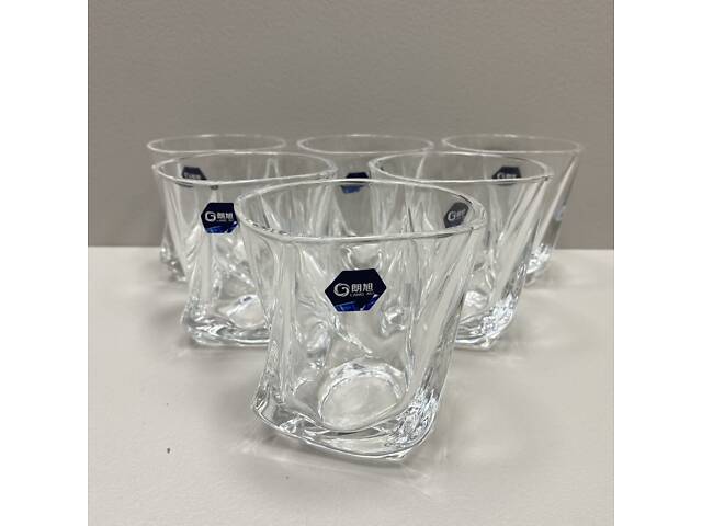 Набор стаканов 6 шт 310 мл Yujing Glassware 4009-1 - Фото 2