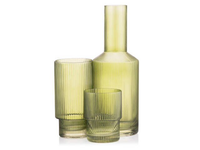 Набір склянок Ardesto 200мл, 2шт, скло, зелений (AR2620SGR) - Фото 4