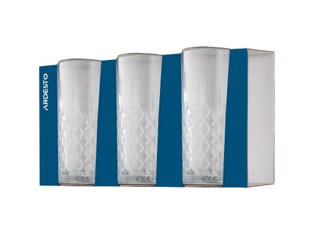 Набір склянок Ardesto Alba 356 мл 3 шт (AR2635AB) - Фото 2