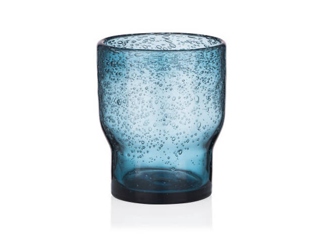 Набор стаканов Ardesto Bubble 300мл, 2шт, скло, синій (AR2630BL) - Фото 3