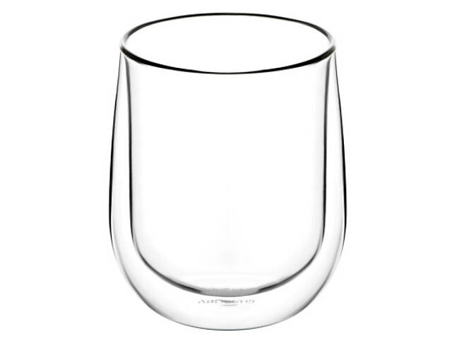 Набор стаканов Ardesto з подвійними стінками BR 360 мл 2 шт прозорий (AR2636BR) - Фото 1