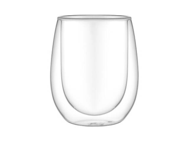 Набор стаканов Ardesto з подвійними стінками BW 350 мл 2 шт прозорий (AR2635BW) - Фото 3