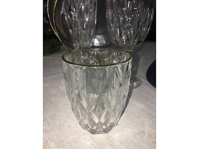 Набор стаканов низких 270 мл 6 шт Золотой Изумруд OLens 01-055 - Фото 3