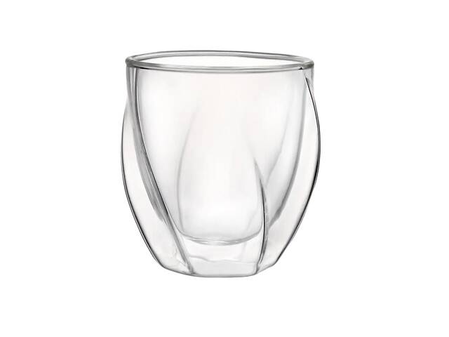 Набір склянок низьких з подвійним дном Vittora TILT VT-5411-220 220 мл 2 шт - Фото 1