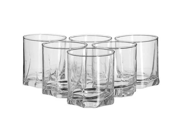 Набор стаканов Pasabahce Luna 42348 370 мл 6 шт - Фото 1