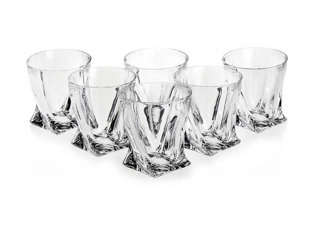 Набор стаканов Quadro 6 шт 340 мл Yujing Glassware 2772/3701 - Фото 1
