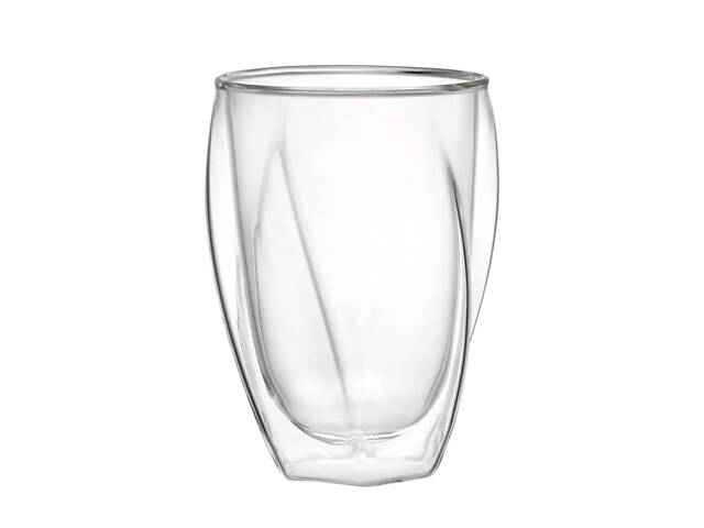 Набір високих склянок з подвійним дном Vittora TILT VT-5412-280 280 мл 2 шт - Фото 1