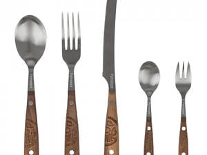 Набір столових приладів Petromax Camping Cutlery 5 шт (1017-cutlery1)