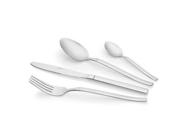 Набір столових приборів Ardesto Gemini Lucca 24 пр (AR1924LCS) - Фото 1