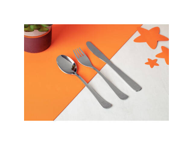 Набір столових приборів Tramontina Baby 3 предмети (66970/020) - Фото 2