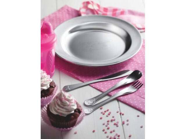 Набір столових приборів Tramontina Baby Le Petit Рожевий 2 предмети (66973/015) - Фото 2