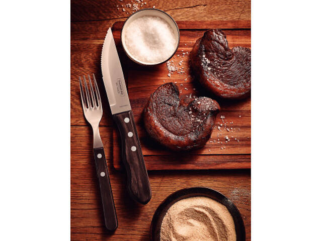 Набір столових приборів Tramontina Barbecue Polywood 12 предм Jumbo (21199/996) - Фото 10