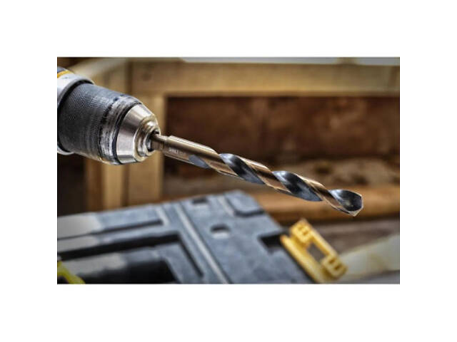 Набір свердлів DeWALT по металу Black&Gold HSS-G, 14 шт, кейс Tough Case (DT70727) - Фото 4