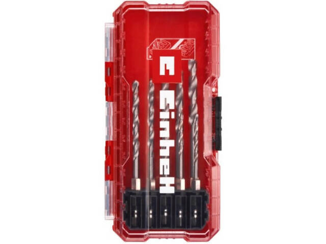 Набір свердлів Einhell по металу HSS, 10 шт, 2-6.5мм, кейс (108723) - Фото 4