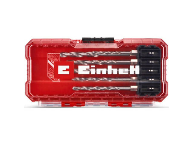 Набір свердлів Einhell по металу HSS, 10 шт, 2-6.5мм, кейс (108723) - Фото 5