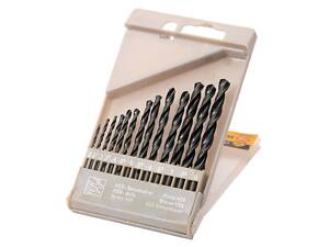 Набір свердел по металу Mastertool 13 шт. (2-8 мм) чорний (11-0213)