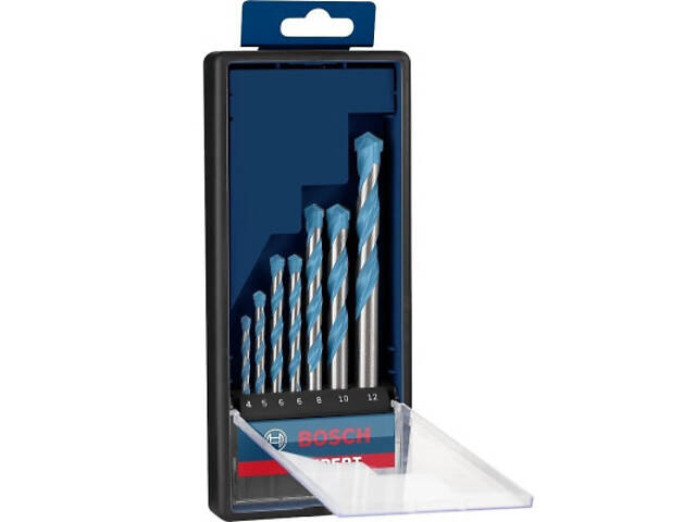 Набір свердел Stanley Expert MultiConstruction по металу CYL-9, 4/5/6/6/8/10/12 мм, 7 шт. (2.608.900.647) - Фото 1