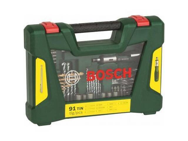 Набор сверл и бит Bosch насадок V-Line-91 (2.607.017.195) - Фото 2
