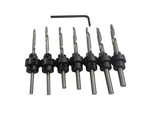 Набор сверл зенковок №689