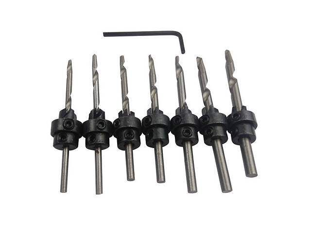 Набор сверл зенковок №689 - Фото 1