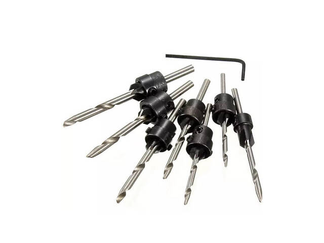 Набор сверл зенковок №689 - Фото 6