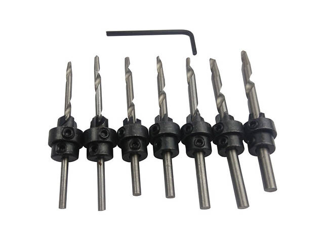 Набор сверл зенковок №689 - Фото 7