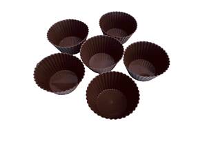 Набор силиконовых форм для выпечки мафинов 6 шт d-7 см Lessner Chef Choco 10254