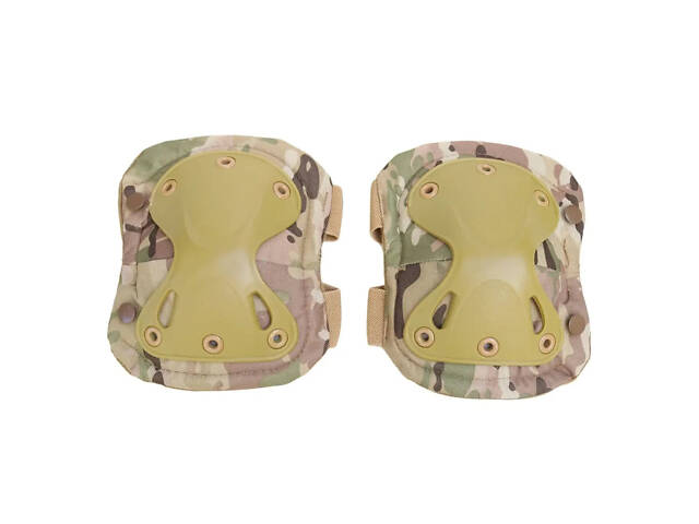 Набір тактичних наколінників і налокітників захист для колін і ліктів - Фото 6